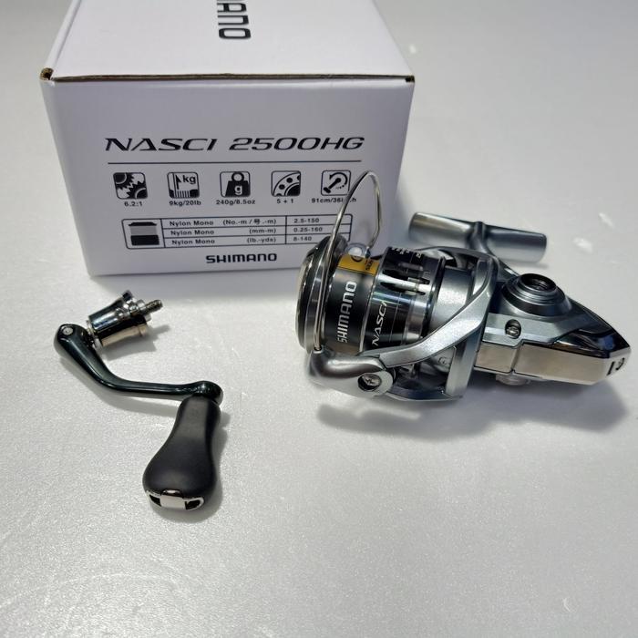 Sale Reel Shimano Nasci 2021 2500Hg