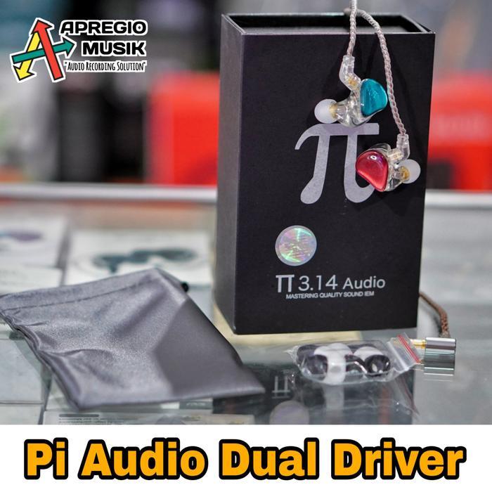 Phi Pi 3.14 Audio Iem Dual Driver Pliisen121 In Ear Monitor Original Terbaik
