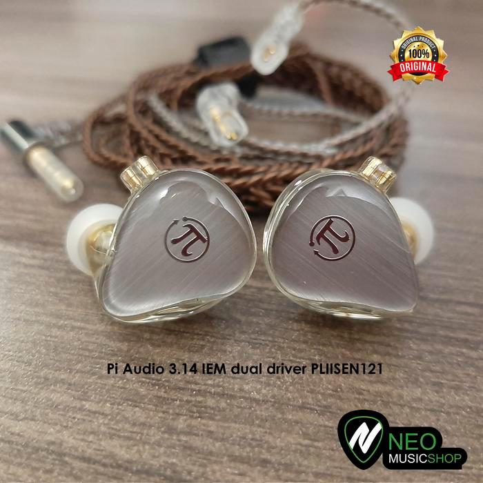 Wave Pi Audio 3.14 Iem Dual Driver Pliisen121 In Ear Monitor Terbaik