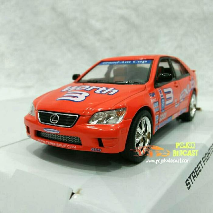 LEXUS RACING Diecast Kinsmart Miniatur Mobil Sport