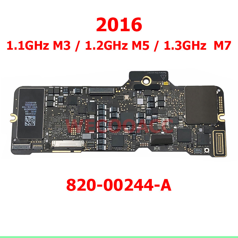 Original A1534 Laptop Motherboard For Macbook 12" A1534 Logic Board 2015 2016 2017 Years