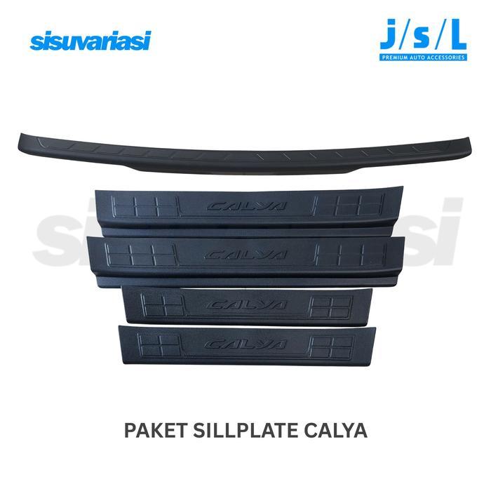Paket Sillplate Calya Sigra JSL Samping & Belakang - Aksesoris Mobil Fungsional