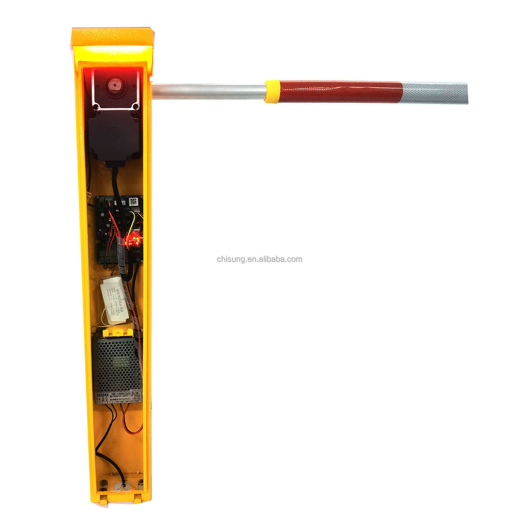 Smart Traffic Barrier Gate Automatic Car Parking System DC24V Motor Mini Boom Barrier for UAE Korea
