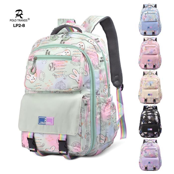 Eiger - Trands Tas Ransel Sekolah Anak Colorful Lp28 Tas Kulkas Tas Sekolah Motif Pakaian
