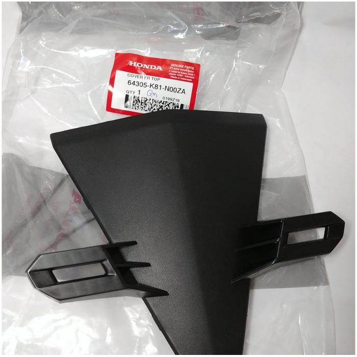 Tameng Plat Nomer Beat 2017 Fi New K81 Original Honda