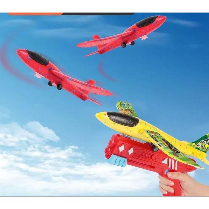 Mainan Anak Tembakan Pesawat Terbang Air Battle - Mainan Tembakan Pesawat Premium Tokolisnanya