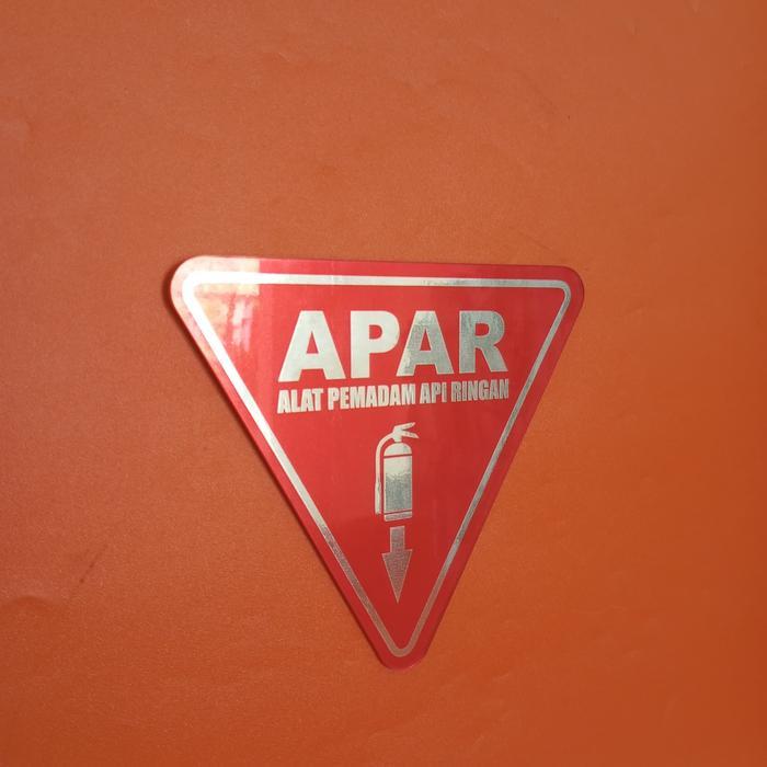 Akrilik Segitiga Tanda Apar Mini, Akrilik Tanda Apar, Akrilik Signage