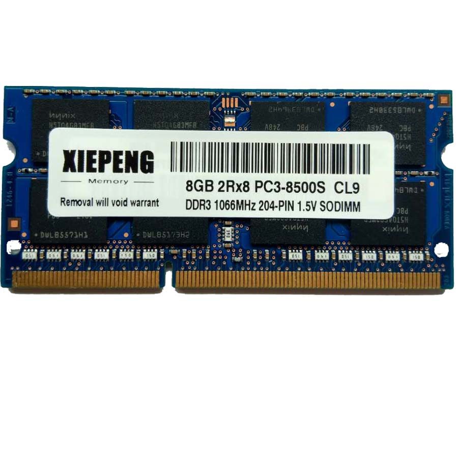Laptop Memory 4GB 2Rx8 PC3-8500S RAM DDR3 8G 1066 MHz 4g pc3 8500 for Lenovo R400 T400 T500 W500