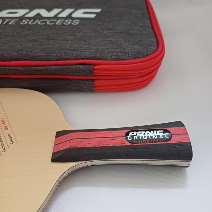 Bat Pingpong Donic Original Carbo Speed + Karet Donic Acuda Set