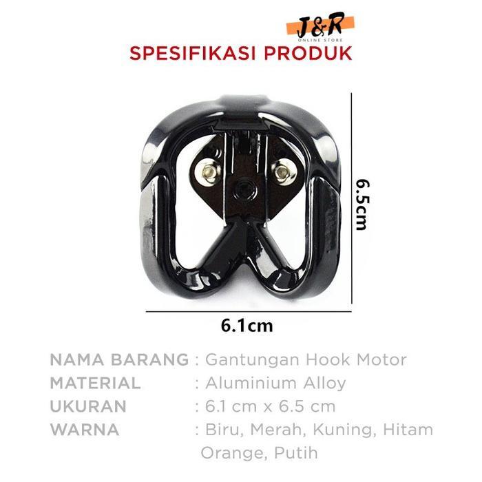 "New" Gantungan Barang Motor Import Universal NMAX AEROX VARIO BEAT DLL Accessories Baut