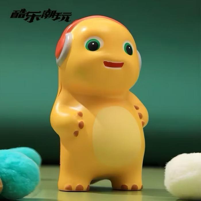 Squishy Dino Nailong mainan dino kuning nailong import