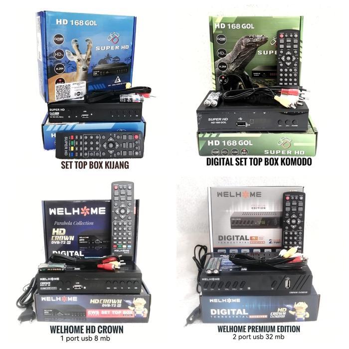 "New" SET TOP BOX DIGITAL - SET TOP BOX ANTENA UHF DIGITAL ANTENNA TV