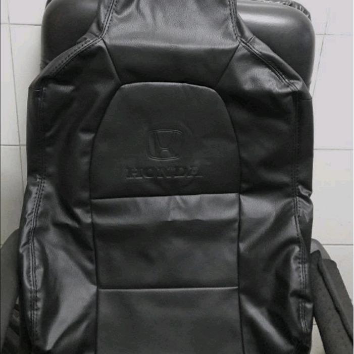 sarung Jok Brio Bahan Oscar Hitam polos