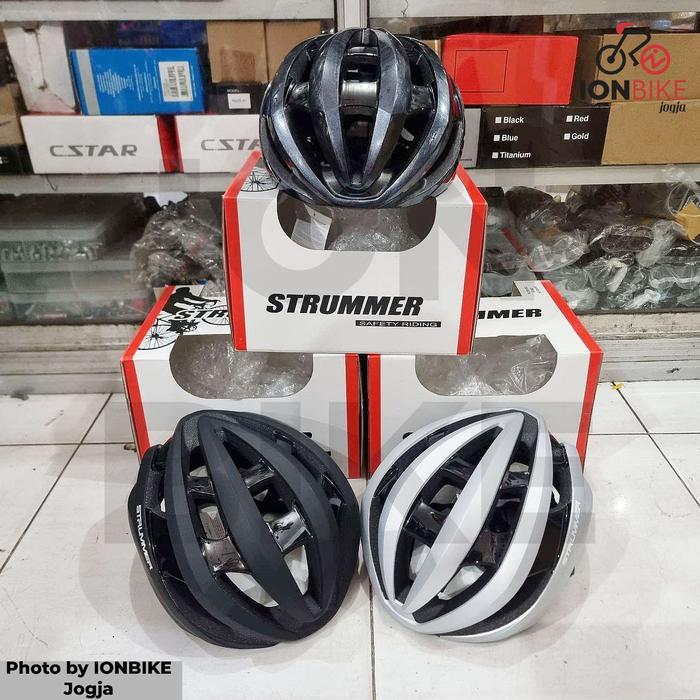 Helm Strummer Rh8 Aero Wave Superlight Roadbike Sepeda Road Bike Gravel Balap Mtb Lipat Seli