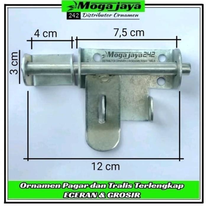 "New" grendel gembok slot konci pintu besar