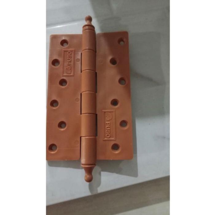 "New" Engsel Pintu Pvc PUSO TEBAL 3mm size 5" atau 12 cm. Engsel Pintu Kamar Mandi HIGH QUALITY