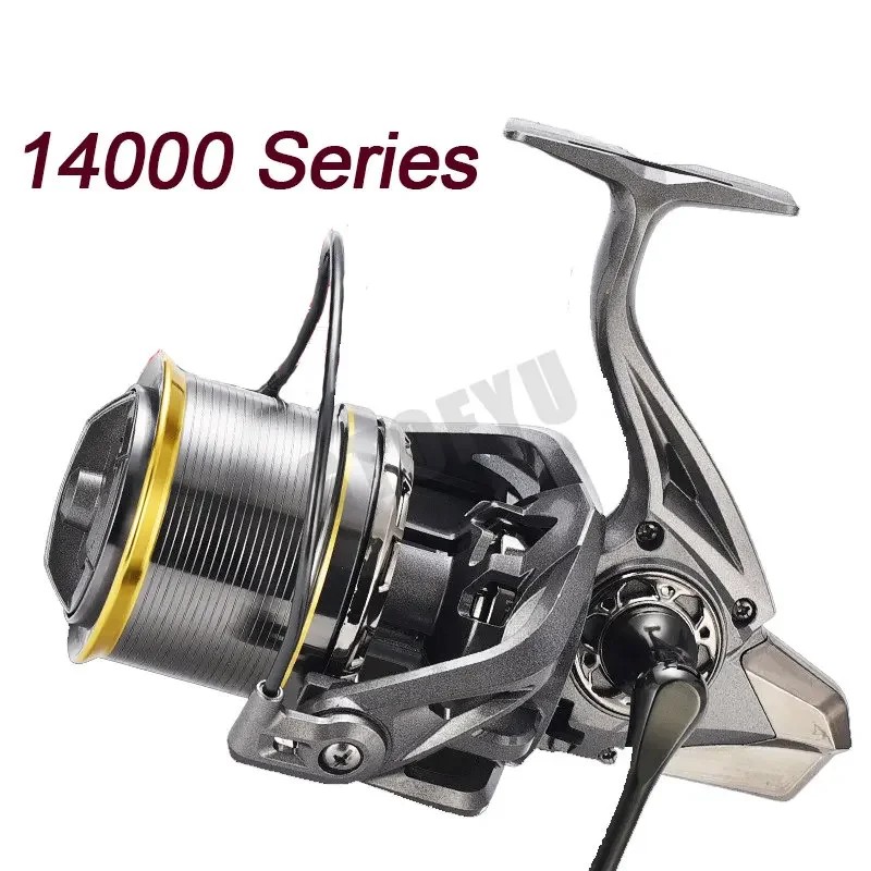 Spinning Fishing Reel 50kg Anchor 18 bearing 10000S 12000S 14000S Strong Spool Long Casting Sea