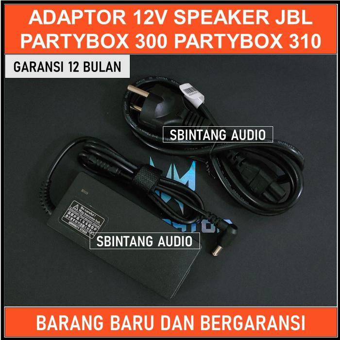 Terlaris Adaptor charger casan speaker JBL Partybox 300 Partybox 310 12V SALE