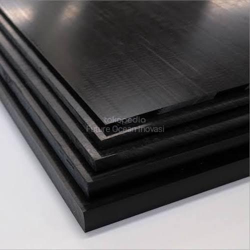 Nylon PE Sheet Hitam, 10-15mm ( pe lembaran black )