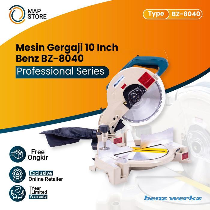 Benz Miter Saw 10" / Mesin gergaji duduk 10 Inci