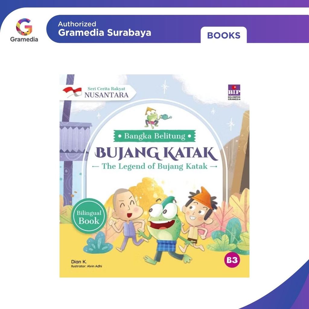 Gramedia Surabaya - Seri Cerita Rakyat Nusantara Bangka Belitung: Bujang Katak