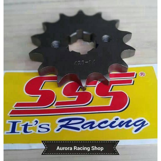 Cuci Gudang Gir Gear Depan Sss 428 Jupiter Z Vega R - Rx King - Jupiter Mx 135 Original Sss