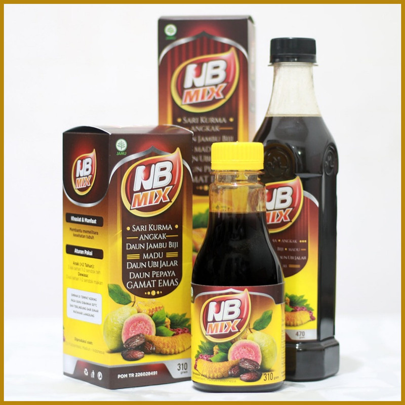 NB MIX Ratu Lebah Sari Kurma Madu Angkak DB MIX