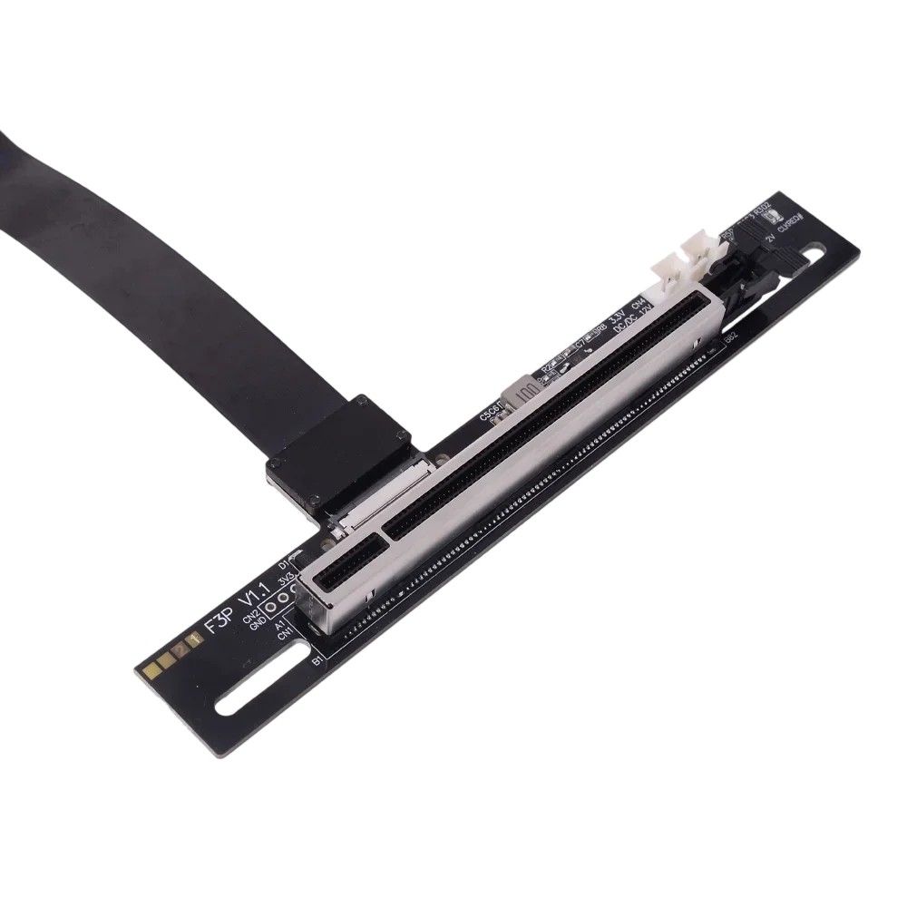 Adt-Link F43 Series Pcie 5.0 M.2 Nvme To Pcie X16 Gpu External Gen 5 Extension Cable Turn 90 Angled