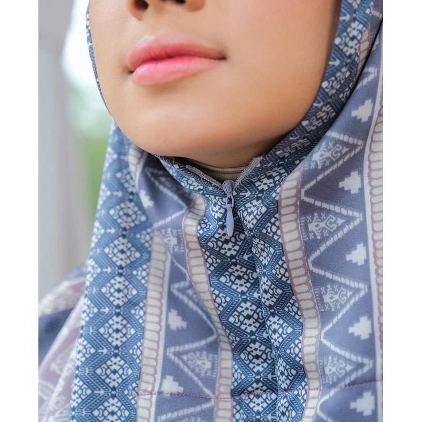 Mukena Travel Fazluna Series 2 in 1 Mukena Full Set Sajadah