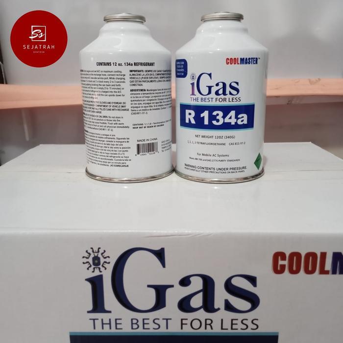 Terlaris freon r134a igas coolmaster 340g/freon kulkas r134a coolmaster SALE