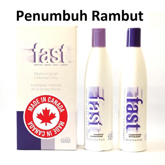 Shampoo Nisim fast + Conditioner Nisim fast membuat rambut tumbuh 99%