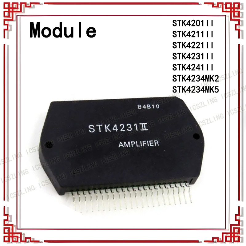 New STK4201II STK4211II STK4221II STK4231II STK4241II STK4234MK2 STK4234MK5 Power amplifier module