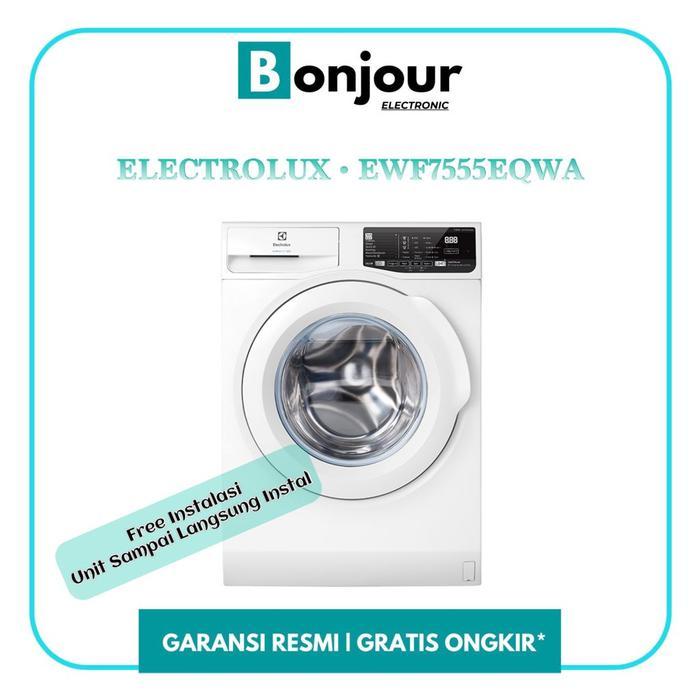 MESIN CUCI ELECTROLUX FRONT LOADING EWF 7555 EQWA EWF7555EQWA 7KG