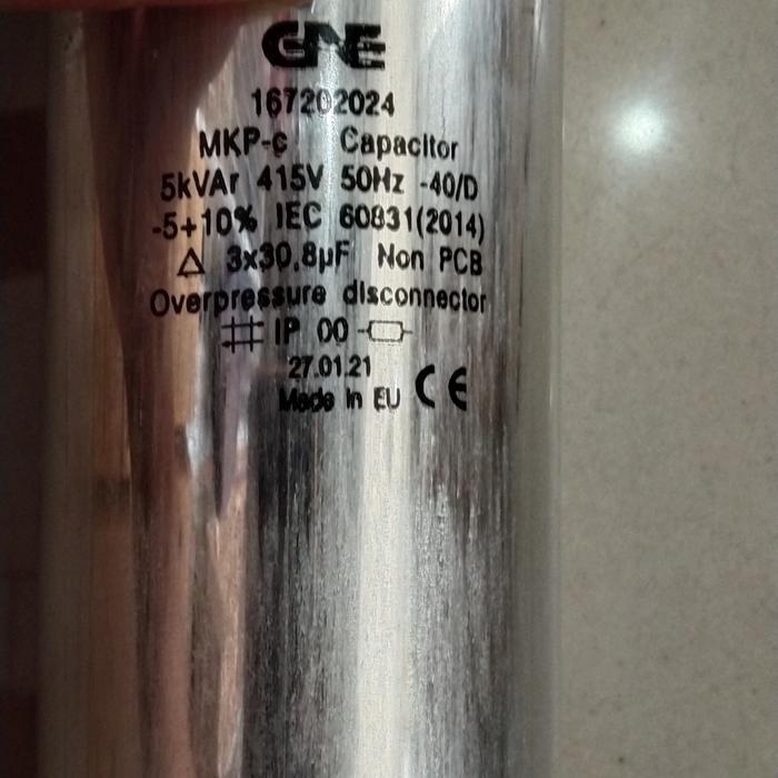 Kapasitor/Capasitor 5Kvar/Kapasitor Gae 5Kvar Mkpc 415V 3Phase