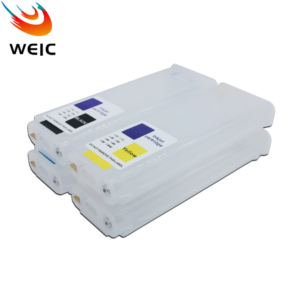 Refillable Ink Cartridge for HP10 82 HP500 for HP Designjet 500 800 500PS 800PS Plotter with