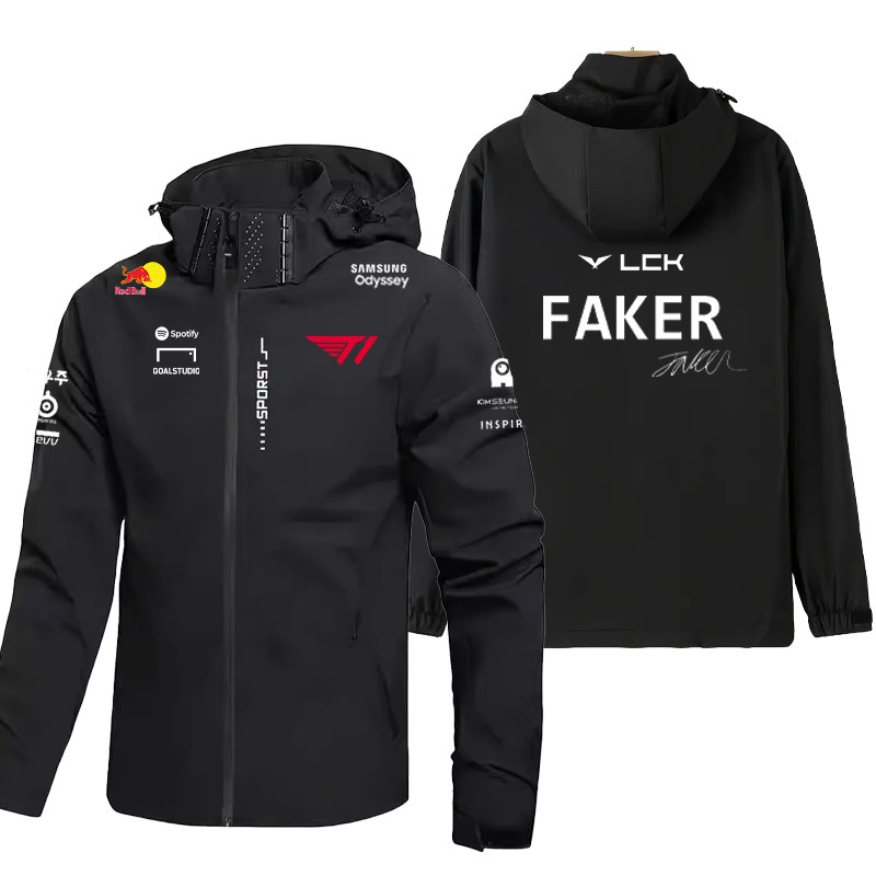 2025 New T1 RED BULL Esports Team Uniform Jacket League Of Legends World Finals Jersey Jacket LOL
