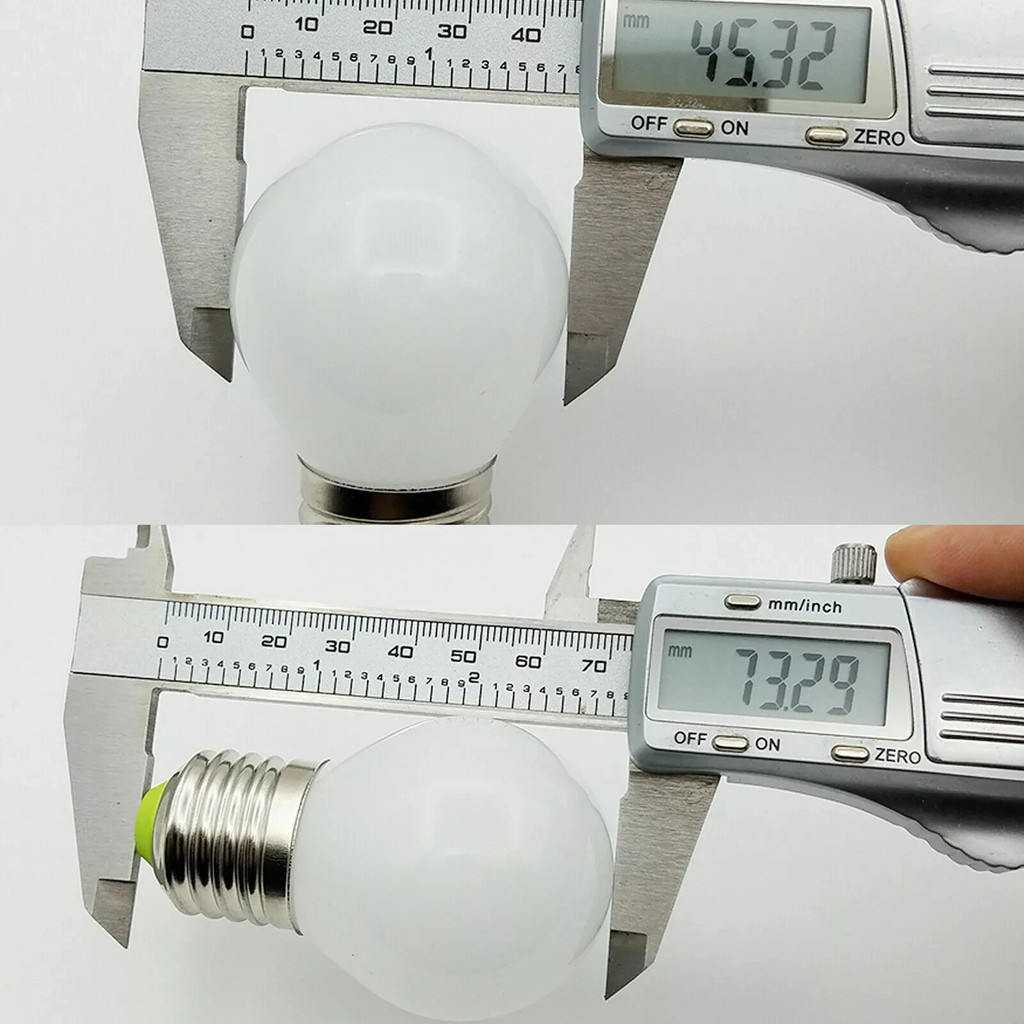Dimmable LED Globe Bulb E26 E27 B22 E14 E12 3W 110V 220V Mini Light Bulb Warm/Cool White 3000-6000K