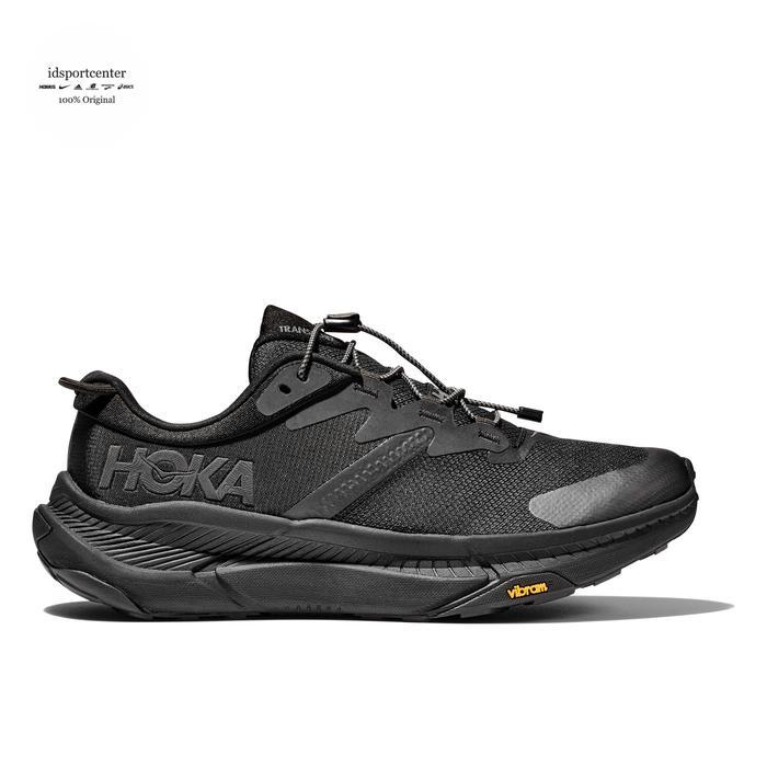 Hoka Transport Mens Hiking Shoes - Black / Black