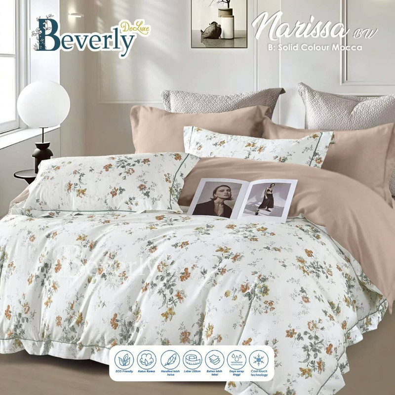 Bedcover & Sprei Premium Katun BEVERLY Motif Narissa