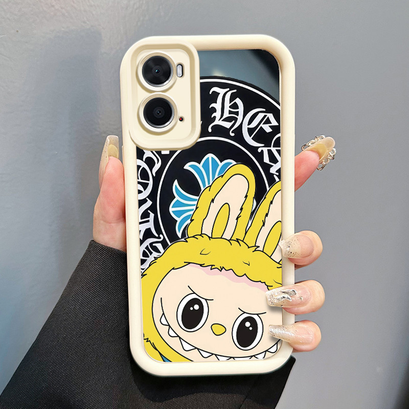 Casing Hp OPPO A36 OPPO A76 OPPO A96 Case Casing Berubah boneka Pola Kasus cermin tangga Kasus ponse