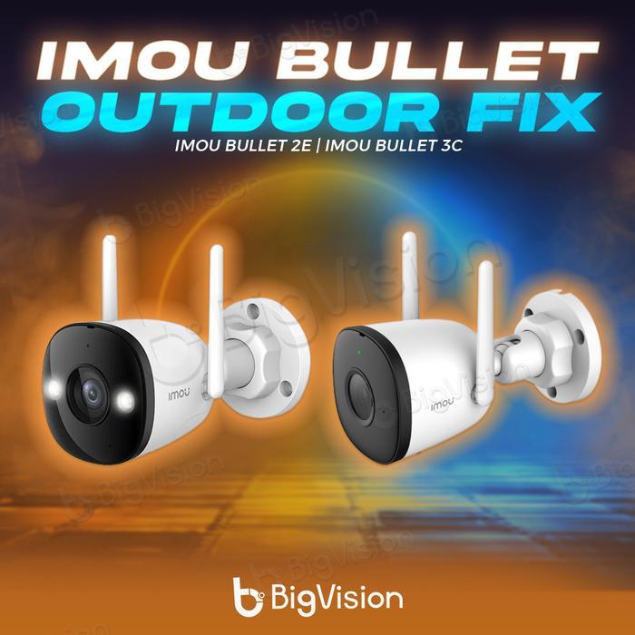 Dahua Technology - Imou Bullet Kamera Cctv Wifi Outdoor Fix Lens