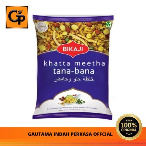 Promo- Cemilan Kacang Campur Khas India Bikaji Khatta Meetha Tana Bana 200G