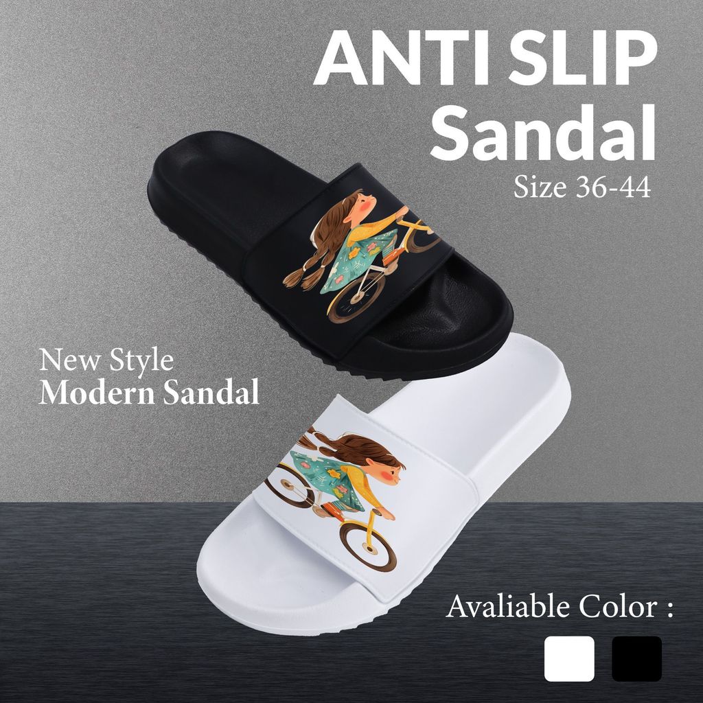Sandal Anti Slip Wanita Pria Couple, Sandal Cowok Cewek Nyaman Indo Dorang, Kualitas Premium Desain 