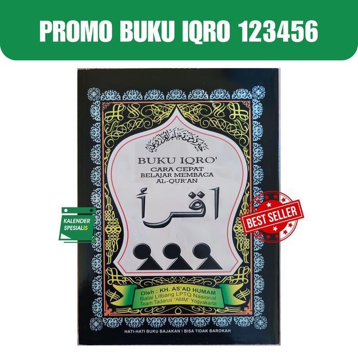 Promo Iqro Kecil - Buku Iqro Jilid 123456 Original Grosir - Bestseller Terbaik