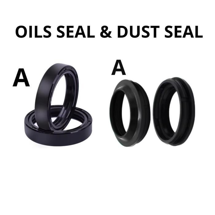 OIL SEAL DAN DUST SEAL SHOCK DEPAN BMW F650GS F800GS 08-12 F800GS ESA