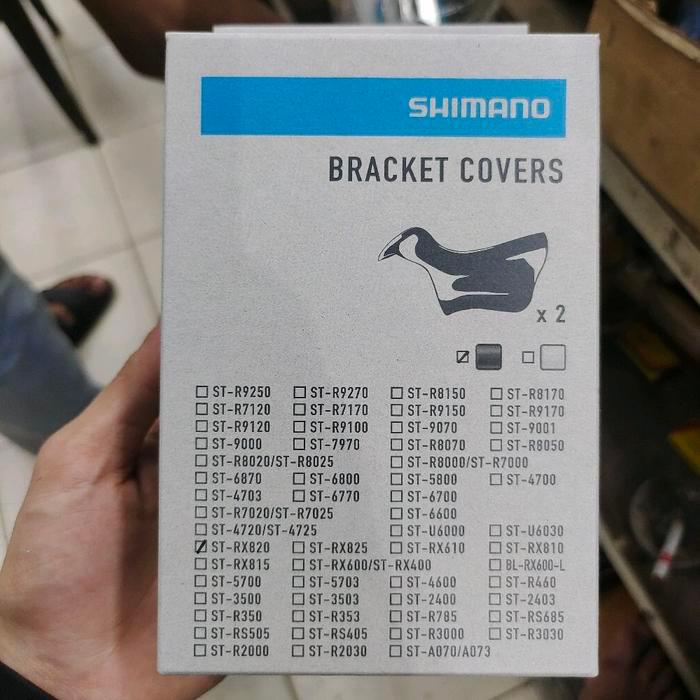 Shimano Bracket Covers Grx St-Rx820 Hood Cover Karet Brifter Shimano Grx St Rx 820 Original Japan