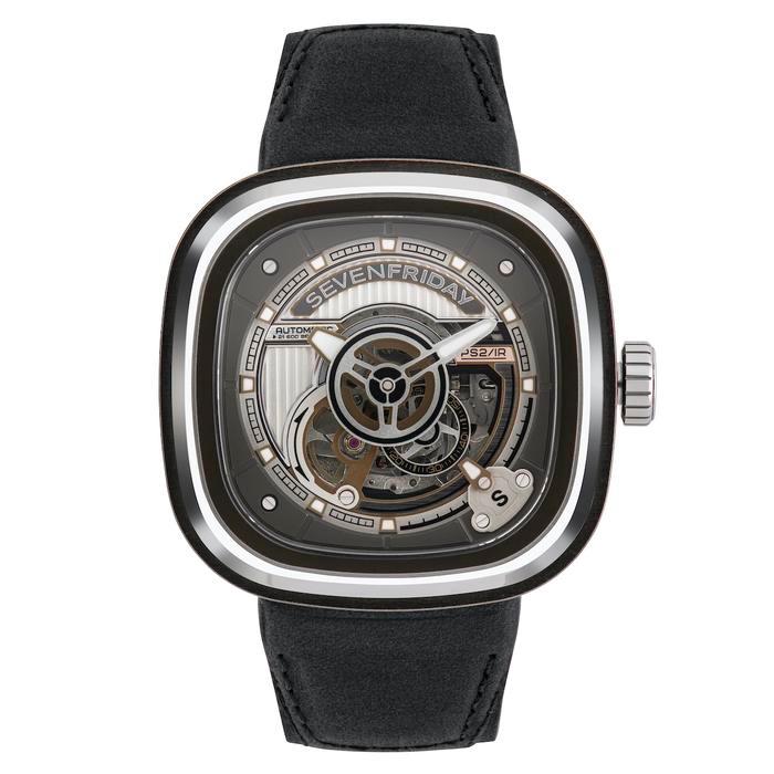 ORIGINAL SEVENFRIDAY PS2/01 Jam Tangan Skeleton Brass Automatic READY STOCK