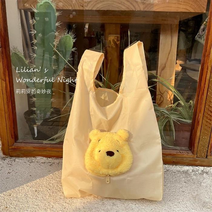 Tas Belanja Lipat / Tas Belanja Lipat Praktis / Lucu Dan Kecil Reusable Tas Lipat /Shopping Bag