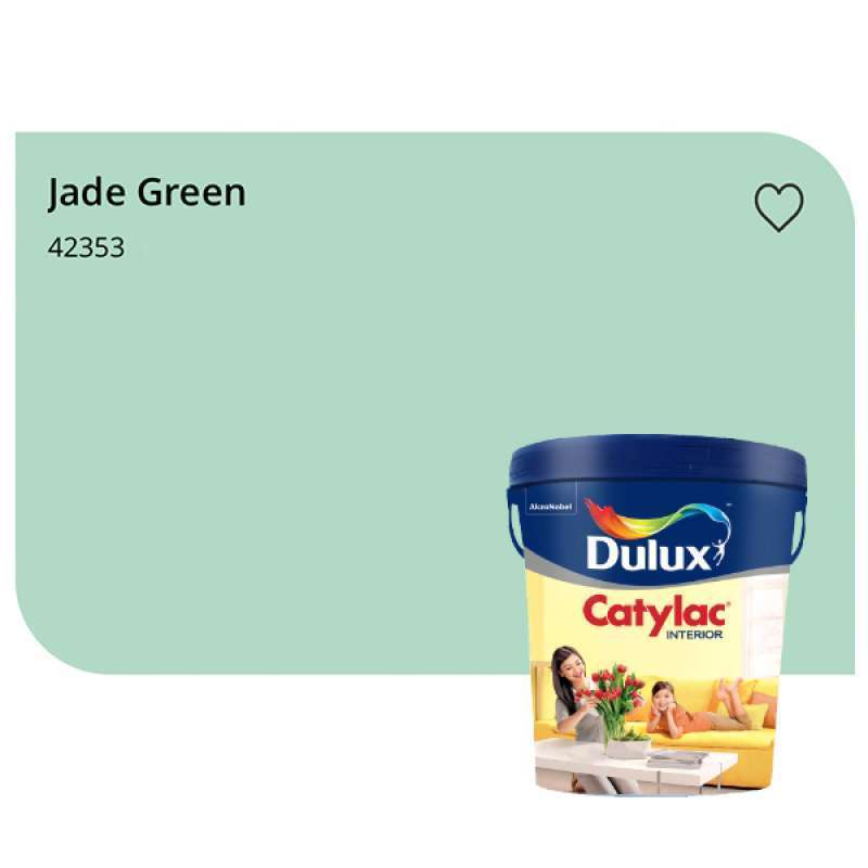 Adaa Dulux Catylac Interior Tinting Cat Tembok Interior [25 Kg] Jade Green
