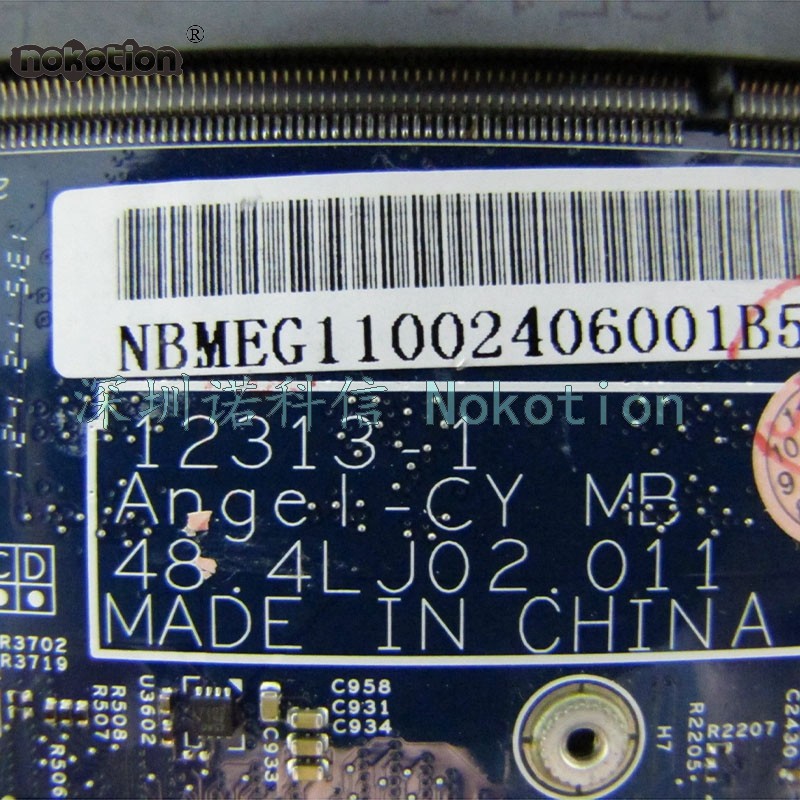 12313-1 48.4LJ02.011 NBMEG1102 48.4LJ02.011 For Acer Aspire V5-132P 11.6" Laptop Motherboard 2GB